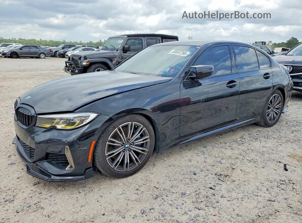 WBA5U9C01LFH39549 2020 BMW M3 Black Передня ліва чверть