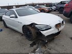 2016 Bmw 650i Gran Coupe Xdrive White vin: WBA6D6C59GGF94775