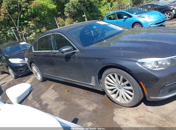 WBA7E2C53KB454590 2019 BMW OTHER Черный Вид задней части салона