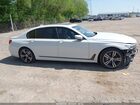 2018 Bmw 740i White vin: WBA7E2C54JB216293