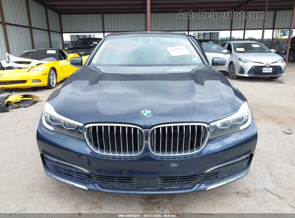 WBA7E2C56GG546822 2016 BMW OTHER Синий Вид щитка приборов