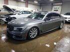 2016 Bmw 750 Xi Gray vin: WBA7F2C54GG417314