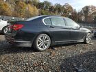 2016 Bmw 750 Xi Черный vin: WBA7F2C56GG420831