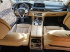 2016 Bmw 750 Xi Черный vin: WBA7F2C56GG420831