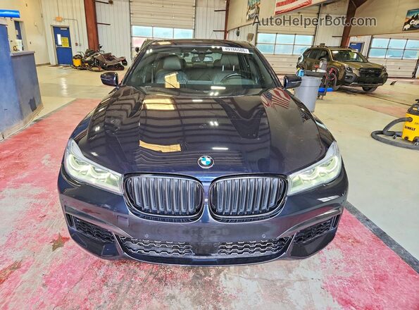 WBA7F2C58HG422064 2017 BMW OTHER Синий Вид спереди