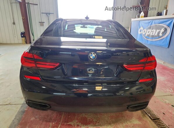 WBA7F2C58HG422064 2017 BMW OTHER Синий Вид сзади