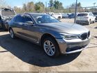 2016 Bmw 750i Xdrive Gray vin: WBA7F2C59GG416918