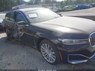 2020 Bmw 740i Черный vin: WBA7T2C05LCD68707