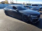 2021 Bmw 740 I Черный vin: WBA7T2C05MCF41157