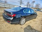 2022 Bmw 740 Xi Черный vin: WBA7T4C01NCH19286