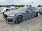 2022 Bmw 750 Xi Silver vin: WBA7U2C01NCG92527