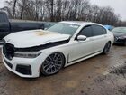 2022 Bmw 750 Xi White vin: WBA7U2C01NCH00982