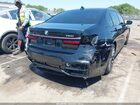 2021 Bmw 750i Xdrive Черный vin: WBA7U2C04MCG17061