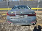 2022 Bmw 750 I Серый vin: WBA7U2C05NCG82406