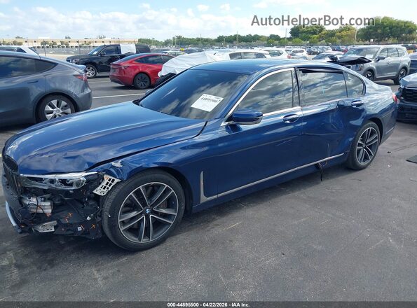 WBA7U2C09MCF58587 2021 BMW OTHER Blue Vista tres cuartos delantera izquierda