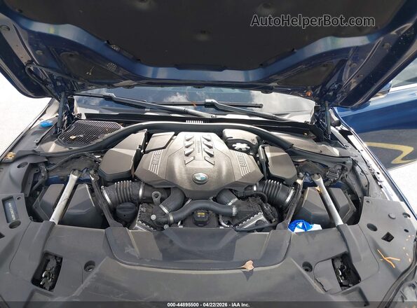WBA7U2C09MCF58587 2021 BMW OTHER Blue Vista trasera