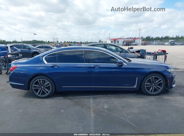 WBA7U2C09MCF58587 2021 BMW OTHER Blue Vista interior trasera