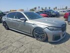 2020 Bmw 750 Xi Gray vin: WBA7U2C0XLCD49776