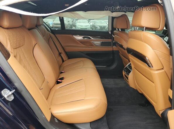 WBA7U2C0XLCD90098 2020 BMW OTHER Blue Vista de los asientos traseros