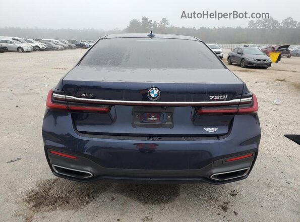 WBA7U2C0XLCD90098 2020 BMW OTHER Blue Vista trasera