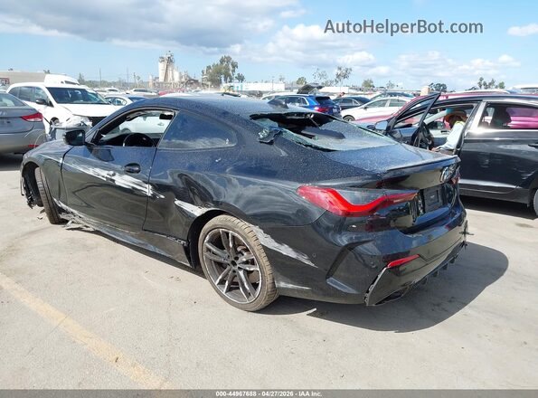 WBA83AP02NCH84788 2022 BMW M4 Черный Задняя левая четверть