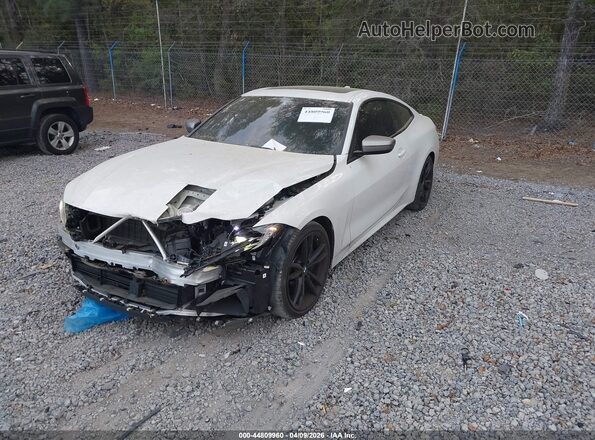 WBA83AP04PCL95280 2023 BMW M4 White Przód lewy