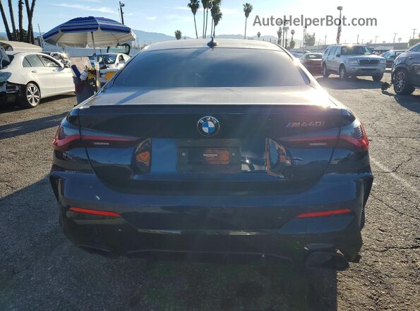 WBA83AP07NCL08663 2022 BMW M4 Blue Rear view