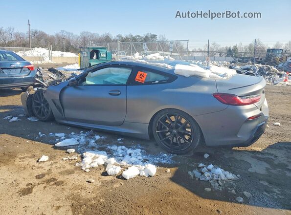 WBABC4C0XSCU73597 2025 BMW M8 Серый Задняя левая четверть