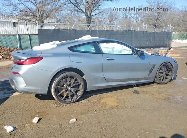 WBABC4C0XSCU73597 2025 BMW M8 Серый Задняя правая четверть