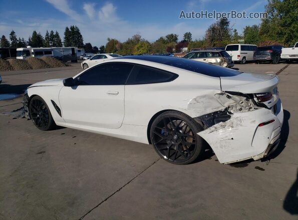 WBABC4C58KBJ35486 2019 BMW M8 Белый Задняя левая четверть