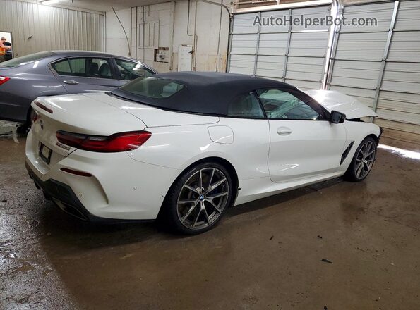 WBAFY4C58KBX38974 2019 BMW M8 Белый Задняя правая четверть