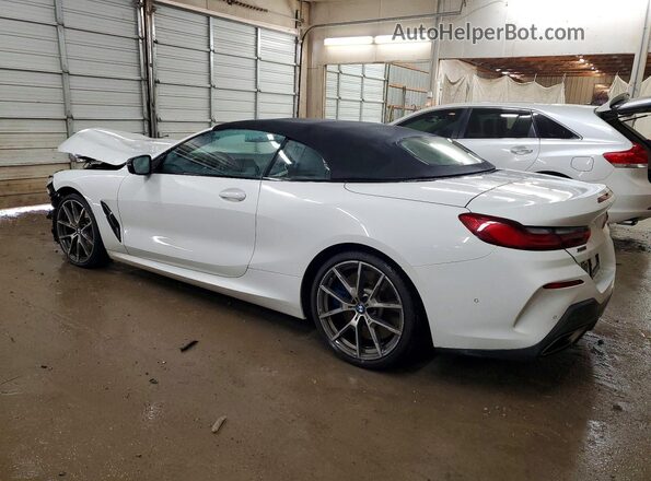 WBAFY4C58KBX38974 2019 BMW M8 Белый Задняя левая четверть