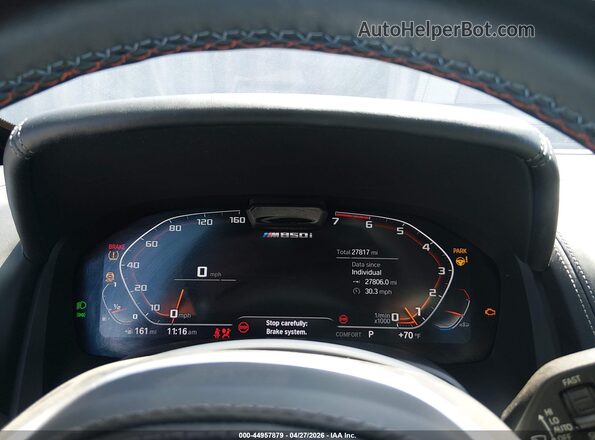 WBAGV8C08PCL00997 2023 BMW OTHER Burgundy Вид задніх сидінь
