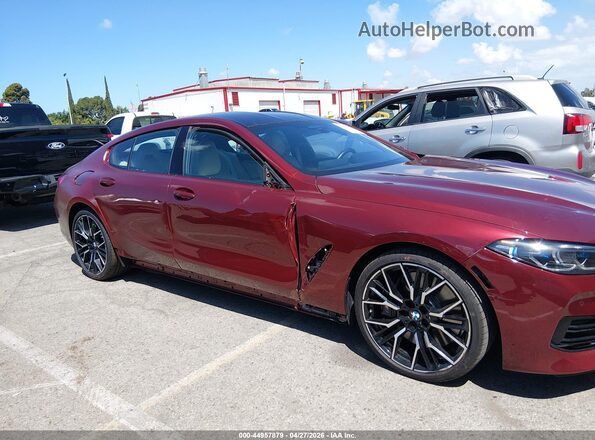 WBAGV8C08PCL00997 2023 BMW OTHER Burgundy Вид спереду