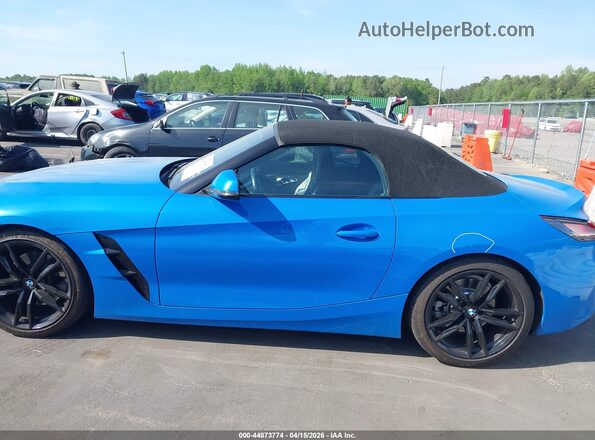 WBAHF3C08LWW57075 2020 BMW Z4 Синий Панорамный вид салона 360°
