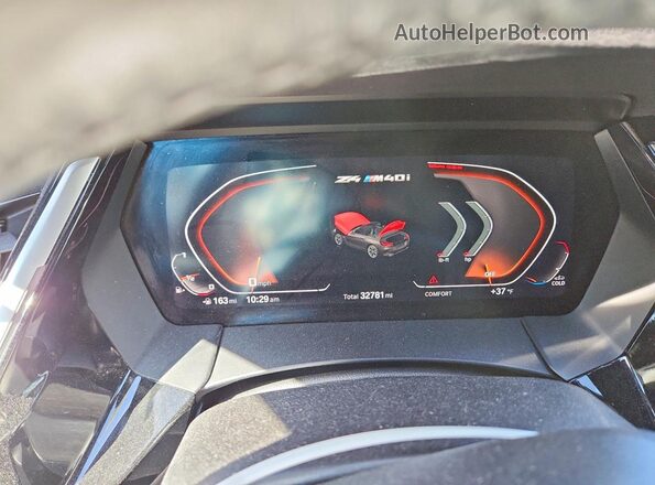 WBAHF9C09LWW64569 2020 BMW Z4 Черный Вид щитка приборов