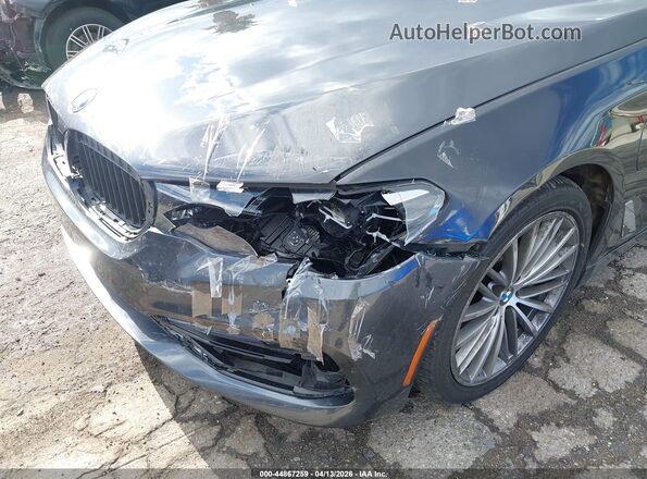 WBAJA9C05LCE35200 2020 BMW 5 SERIES Серый Вид спереди