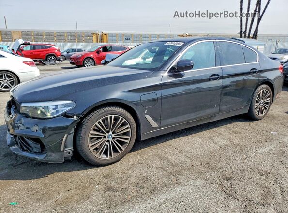 WBAJA9C52KB388351 2019 BMW 5 SERIES Черный Передняя левая четверть