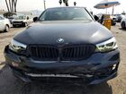 2019 Bmw 530e Черный vin: WBAJA9C52KB388351