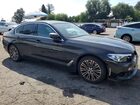 2019 Bmw 530e Черный vin: WBAJA9C52KB388351