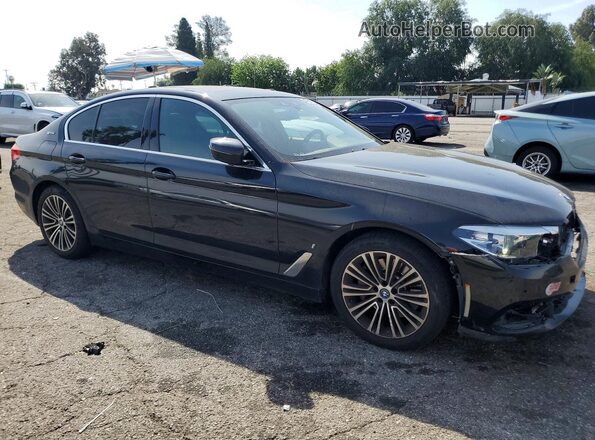 WBAJA9C52KB388351 2019 BMW 5 SERIES Черный Передняя правая четверть
