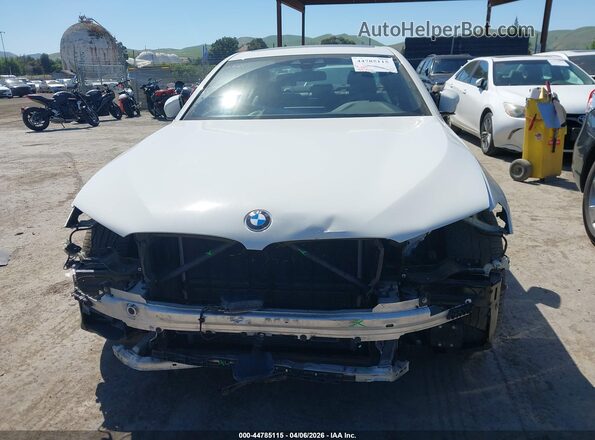 WBAJA9C53KB388231 2019 BMW 5 SERIES White Вид задньої частини салону