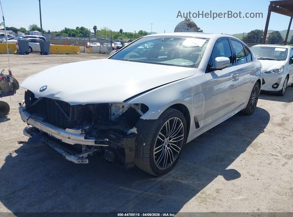 WBAJA9C53KB388231 2019 BMW 5 SERIES White Передня ліва чверть