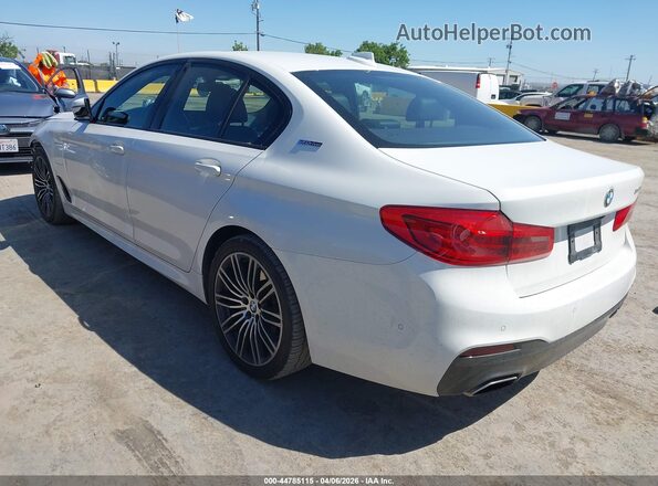 WBAJA9C53KB388231 2019 BMW 5 SERIES White Задня ліва чверть