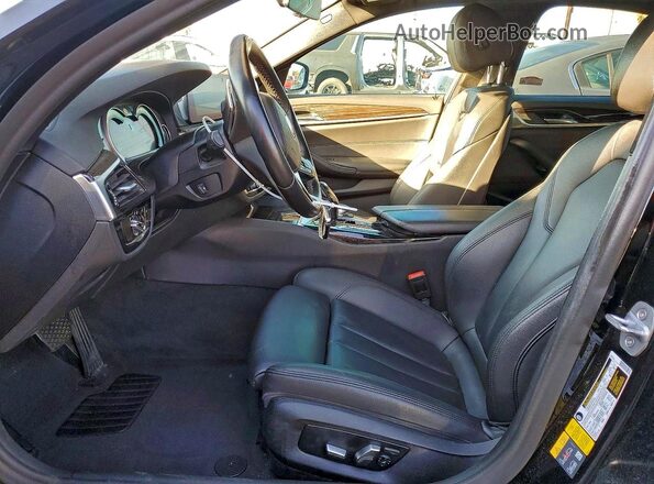 WBAJA9C53KB393607 2019 BMW OTHER Черный Вид салона спереди