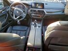 2019 Bmw 530e Черный vin: WBAJA9C53KB393607