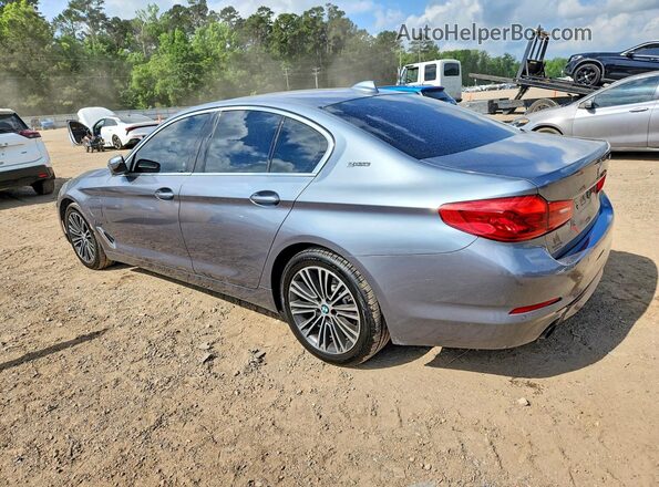 WBAJA9C57KB388474 2019 BMW 5 SERIES Gray Задня ліва чверть