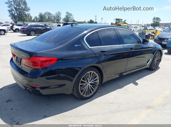 WBAJA9C57KB389155 2019 BMW 5 SERIES Black Tył prawy