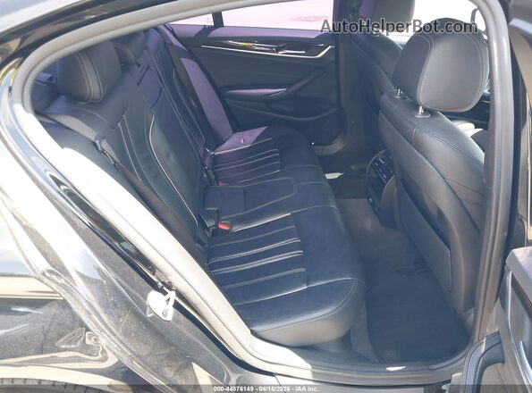WBAJA9C57KB389155 2019 BMW 5 SERIES Black Widok naklejki z numerem VIN