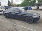 2019 Bmw 530e Черный vin: WBAJA9C58KB392422